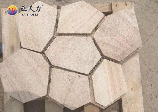 Paving Stone Irregular Shape Natural Stone Random Slate Floor Tiles